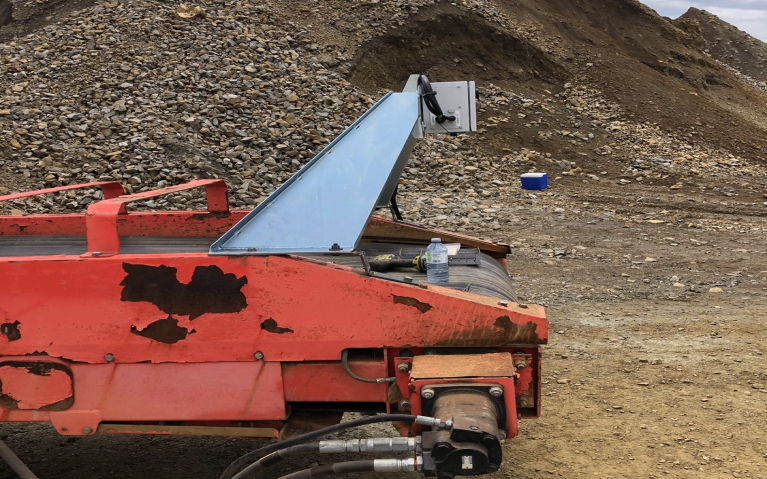 Volumen³ auf Sandvik Brechanlage