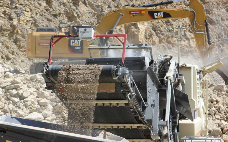 Volumen³ auf Metso Lokotrack